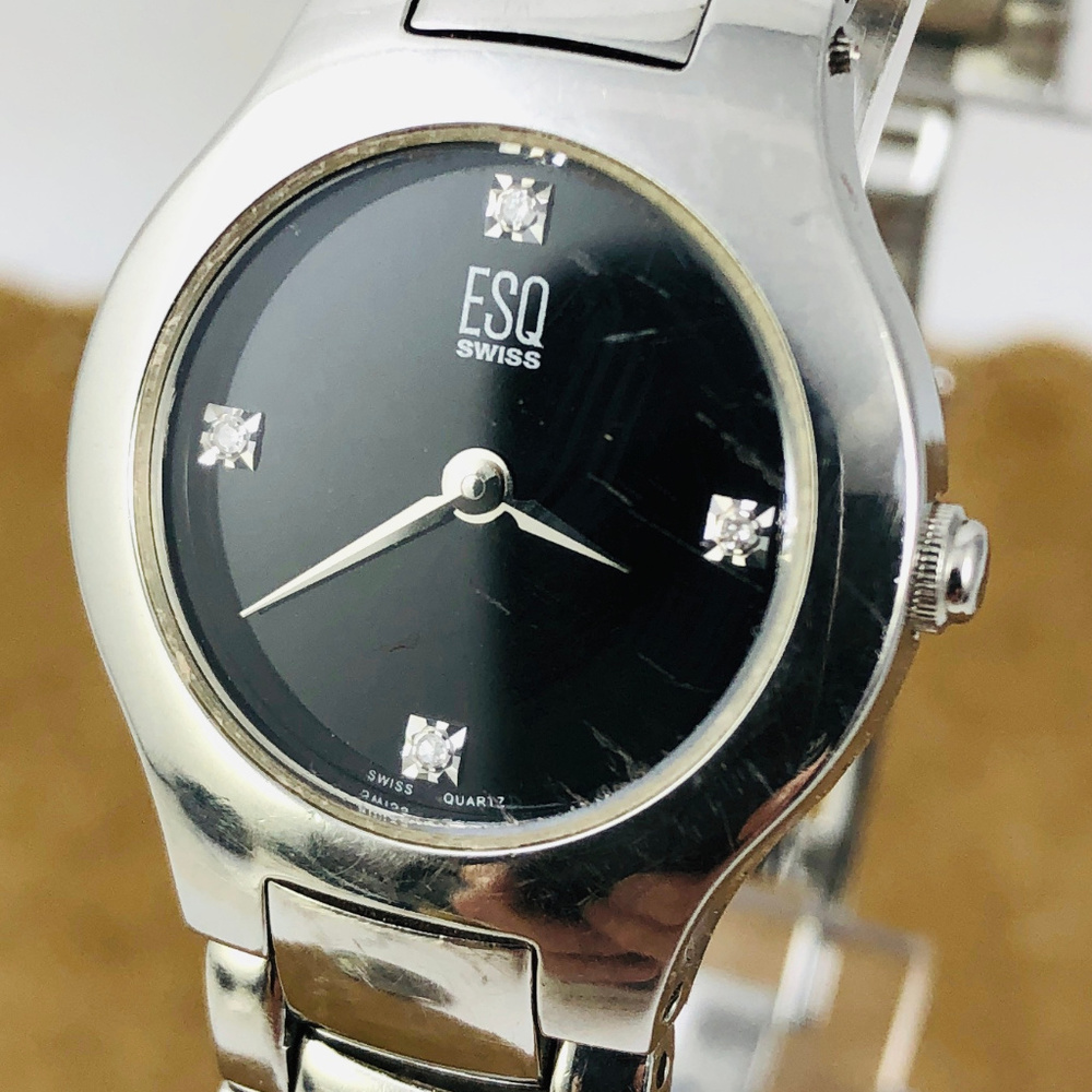 Vintage Movado ESQ Ladies Stainless Steel  Watch